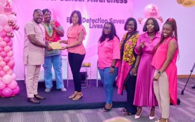 MTN employees support breast cancer patients