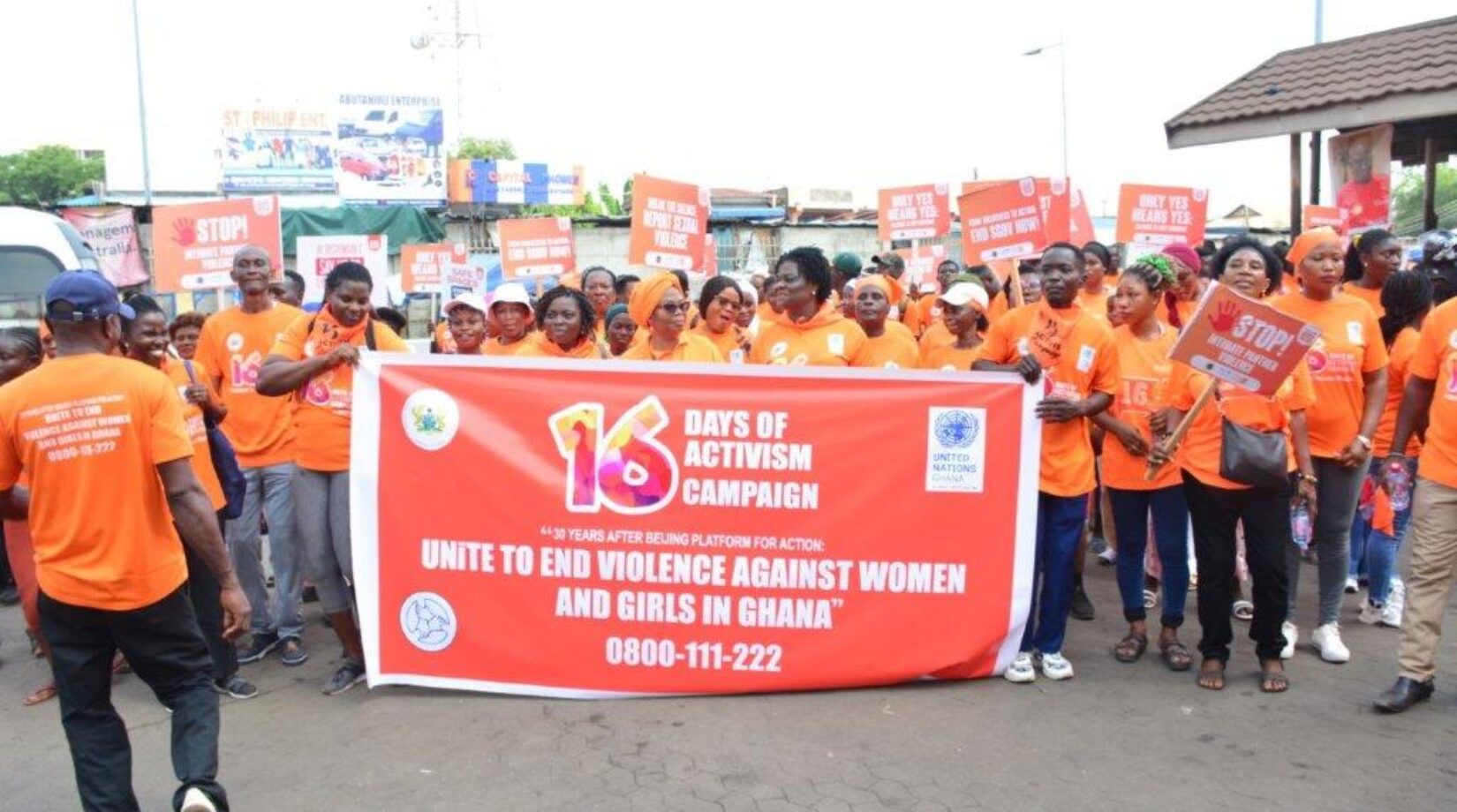 MTN GHANA, UNFPA, AND GPRTU COLLABORATE TO MARK 16 DAYS OF ACTIVISM TO END GENDER-BASED VIOLENCE