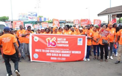 MTN GHANA, UNFPA, AND GPRTU COLLABORATE TO MARK 16 DAYS OF ACTIVISM TO END GENDER-BASED VIOLENCE