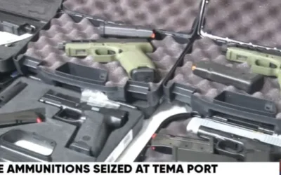 Security alert:53 pistols, 74 magazines, live rounds uncovered at Tema Port