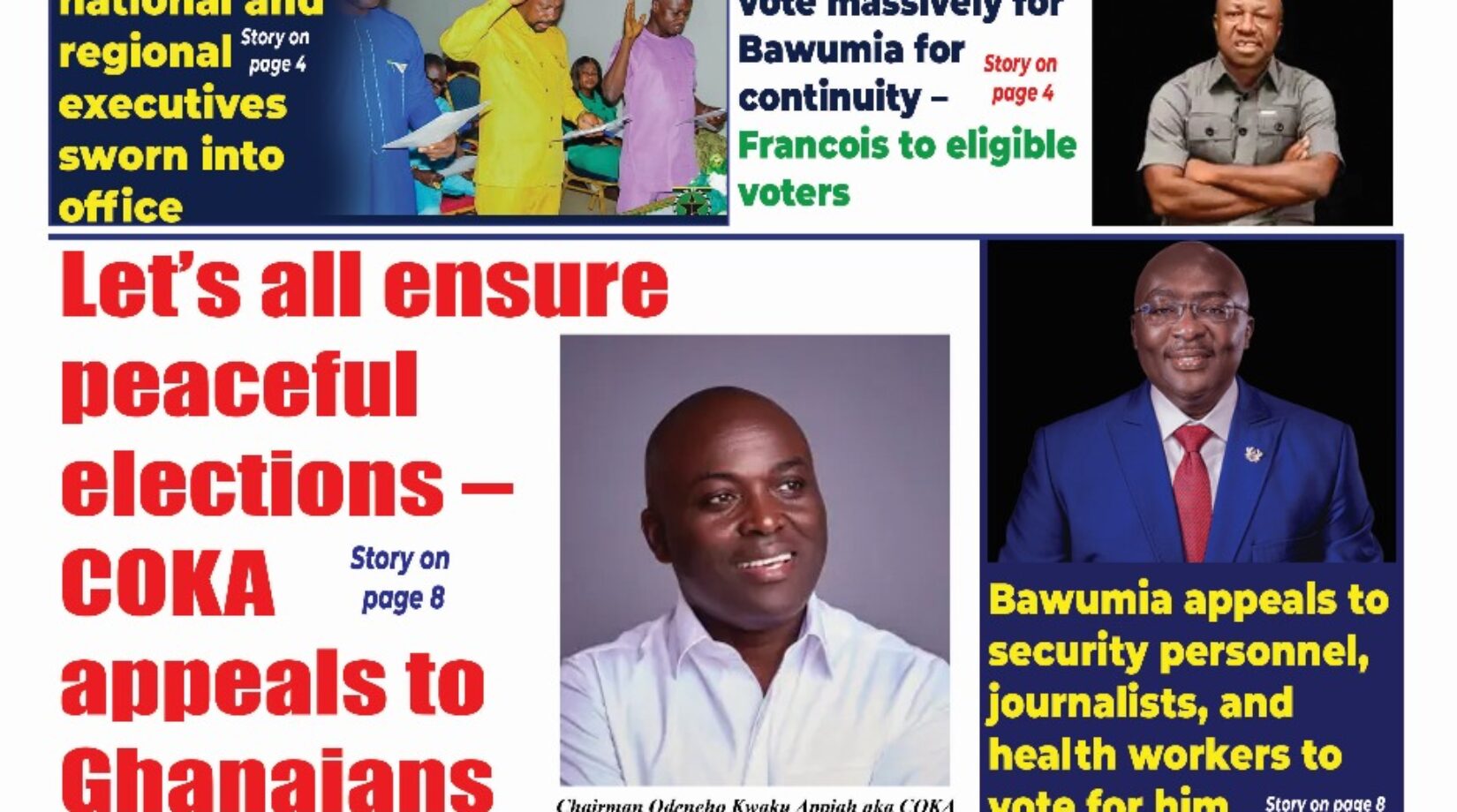 Monday,2nd December,2024 edition of The New Trust Newspaper