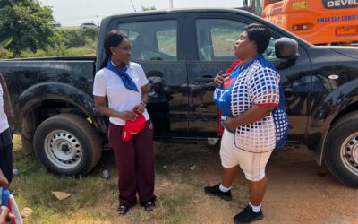 Abena Osei-Asare donates Pick-Up to Eastern Regional NPP Women’s Organiser