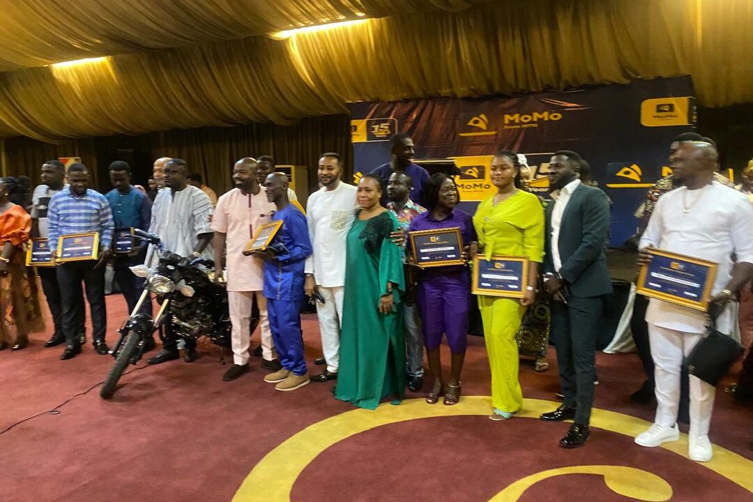 MTN Ghana holds special dinner & awards night to recognise top agents and merchants in Ashanti Region