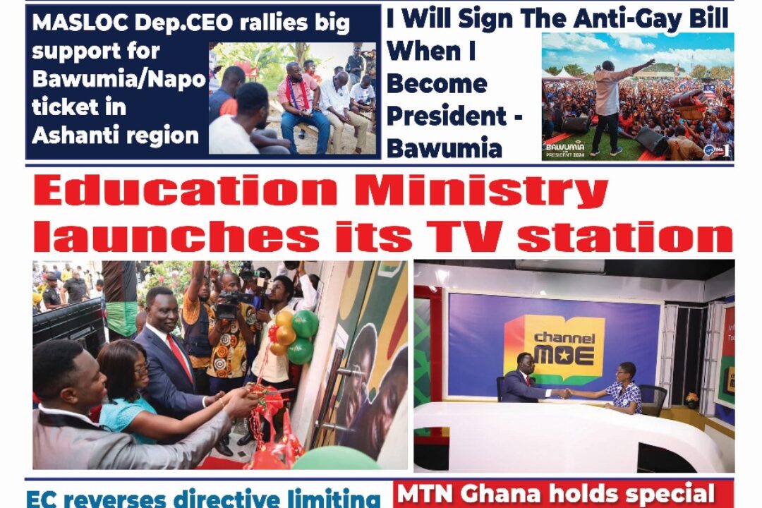 Tuesday,3rd December,2024 edition of The New Trust Newspaper
