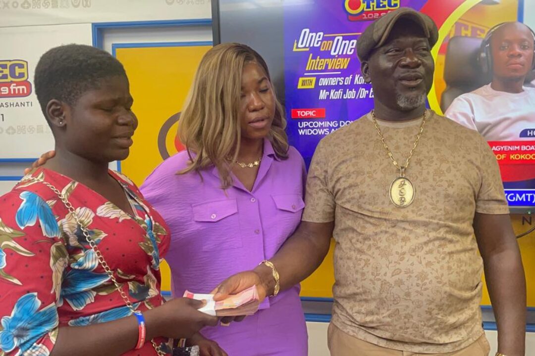 Kofi Job and Wife Donate GH¢20,000 to Brilliant but Needy Student