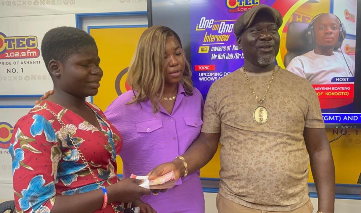 Kofi Job and Wife Donate GH¢20,000 to Brilliant but Needy Student