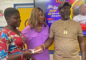 Kofi Job and Wife Donate GH¢20,000 to Brilliant but Needy Student