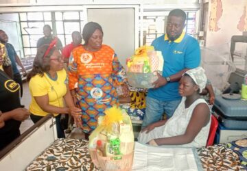 MTN Ghana donates 600 hampers to Babies born on Christmas Day