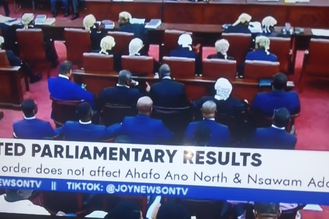 Recollation: SC quashes results in Tema Central, Ablekuma North, Techiman South, Okaikwei Central