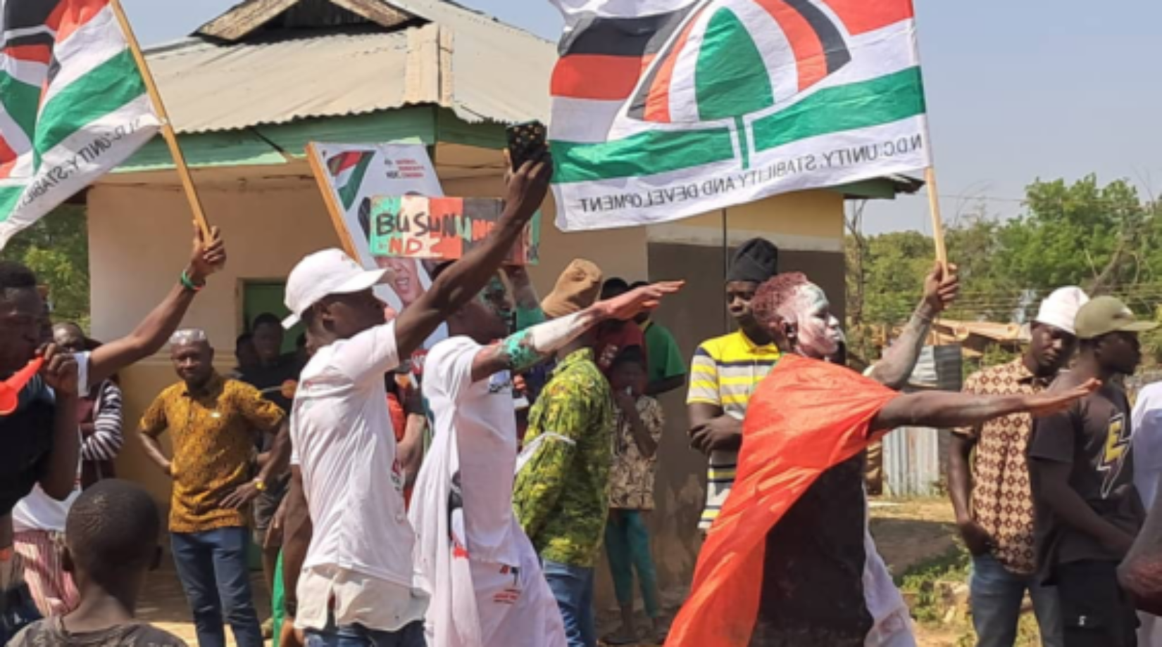 NDC supporters in big jubilation following Bawumia’s concession speech