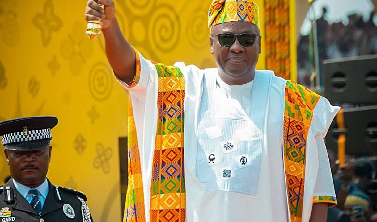  Mahama sworn in as Ghana’s president