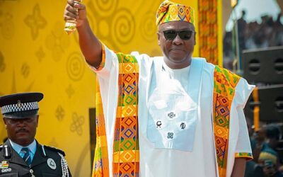  Mahama sworn in as Ghana’s president