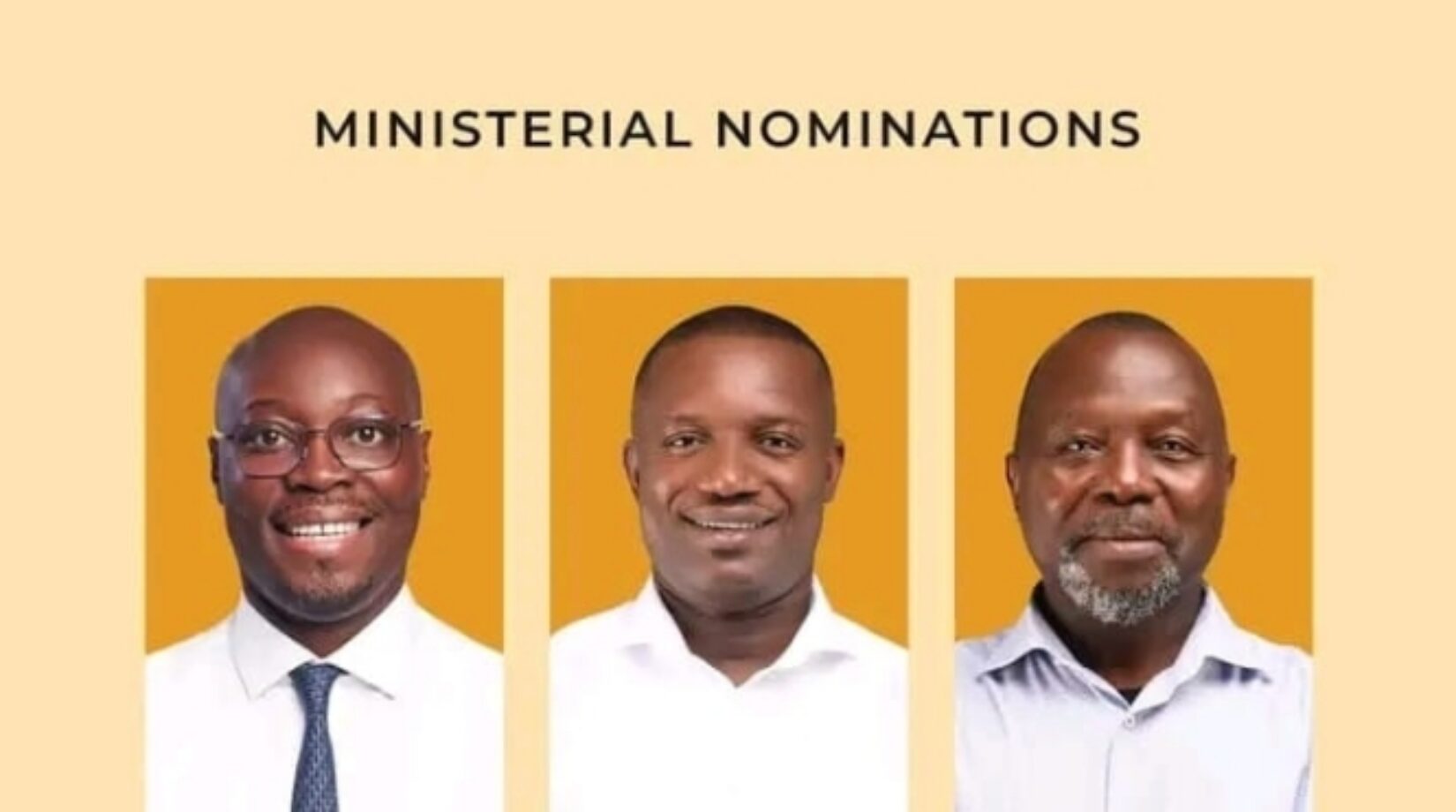 Speaker Alban Bagbin refers Mahama’s first ministerial nominees to appointments Committee