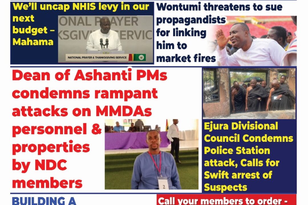 The New Trust Newspaper, Monday,13th January,2025 edition