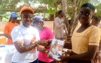 OHEMAA KWARTEMAA FOUNDATION DONATES BOOK’S & MATHEMATICAL SETS TO SCHOOLS