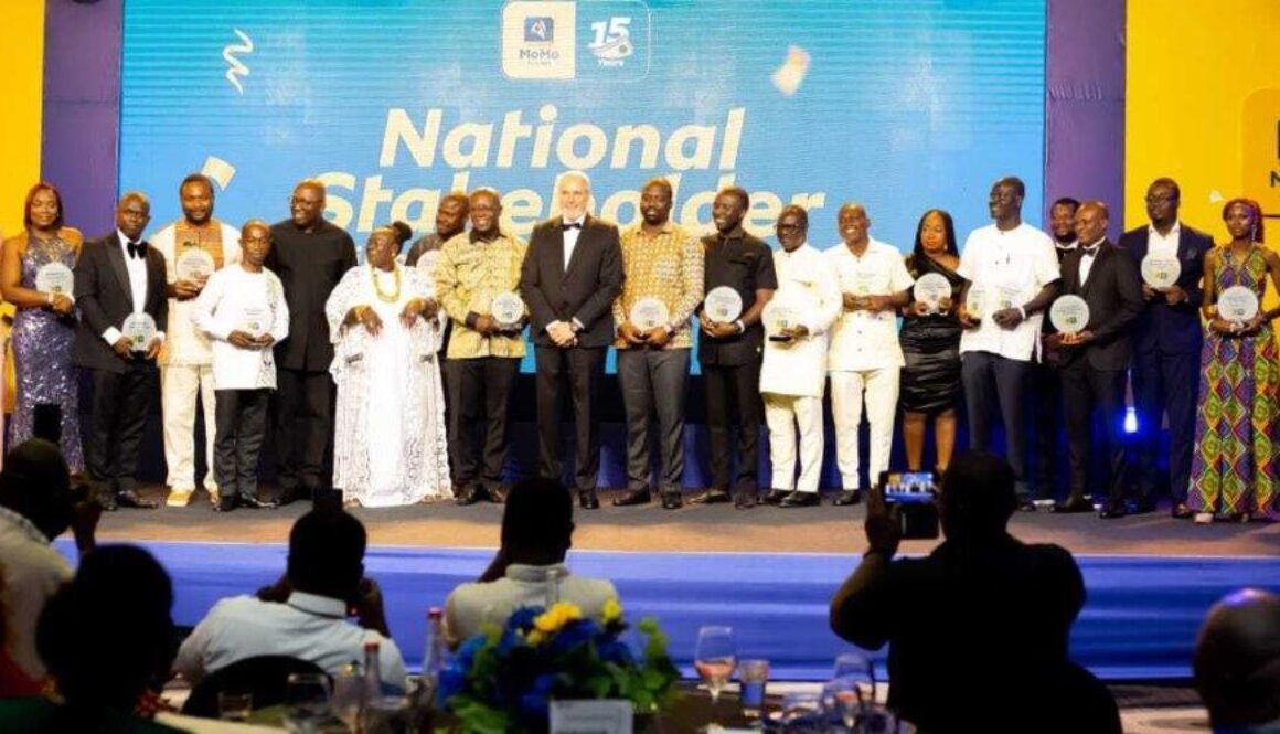 email1737636328030MoMo @15 Stakeholder Award Winners in Accra