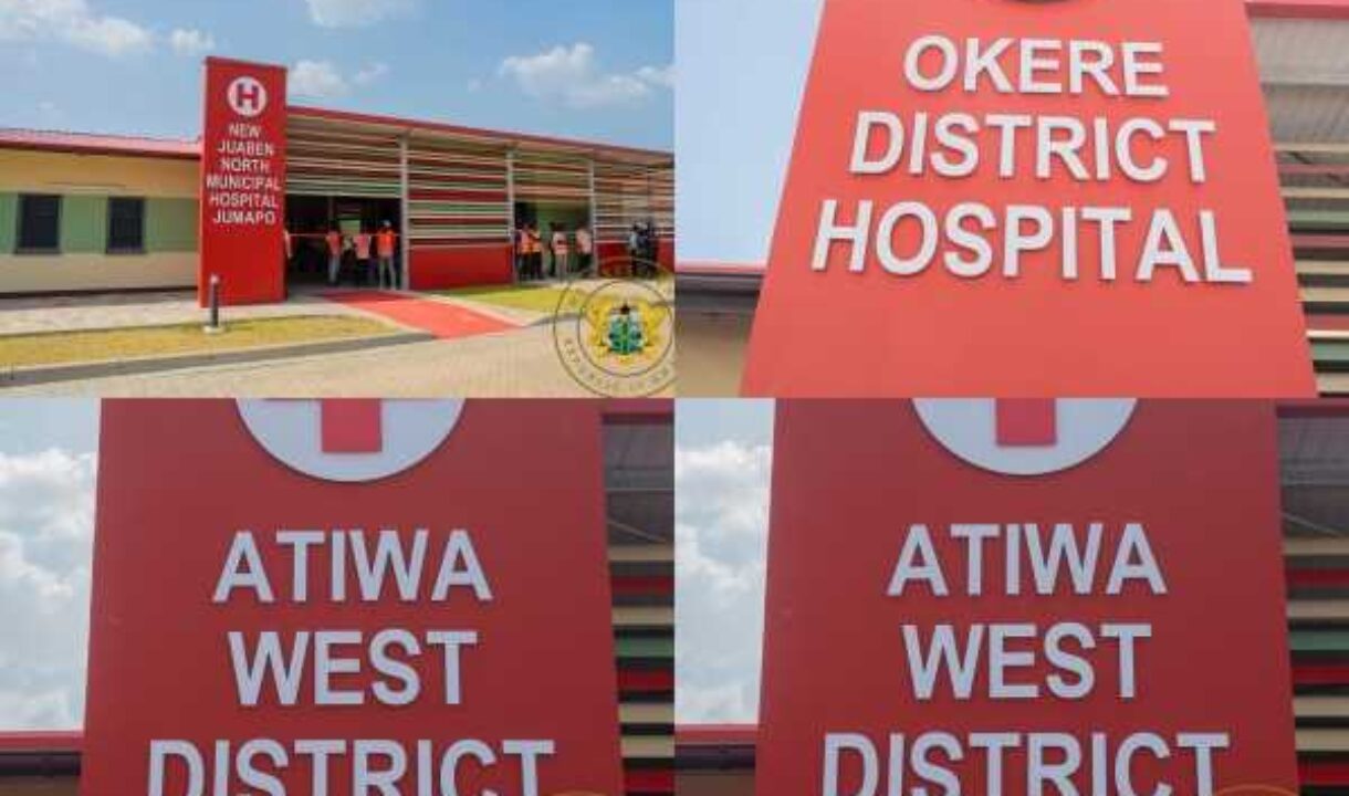 Flashback:Akufo-Addo commissions three new 40-bed district hospitals in E/R