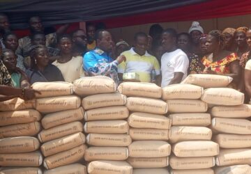 Juaben MP donates building materials & cash to rainstorm victims