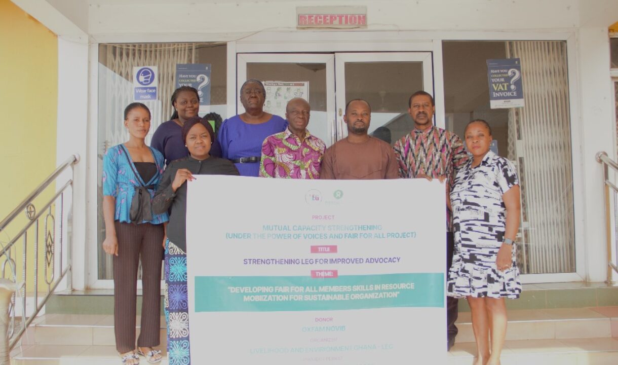 LEG organises training on resource mobilisation for CSOs.