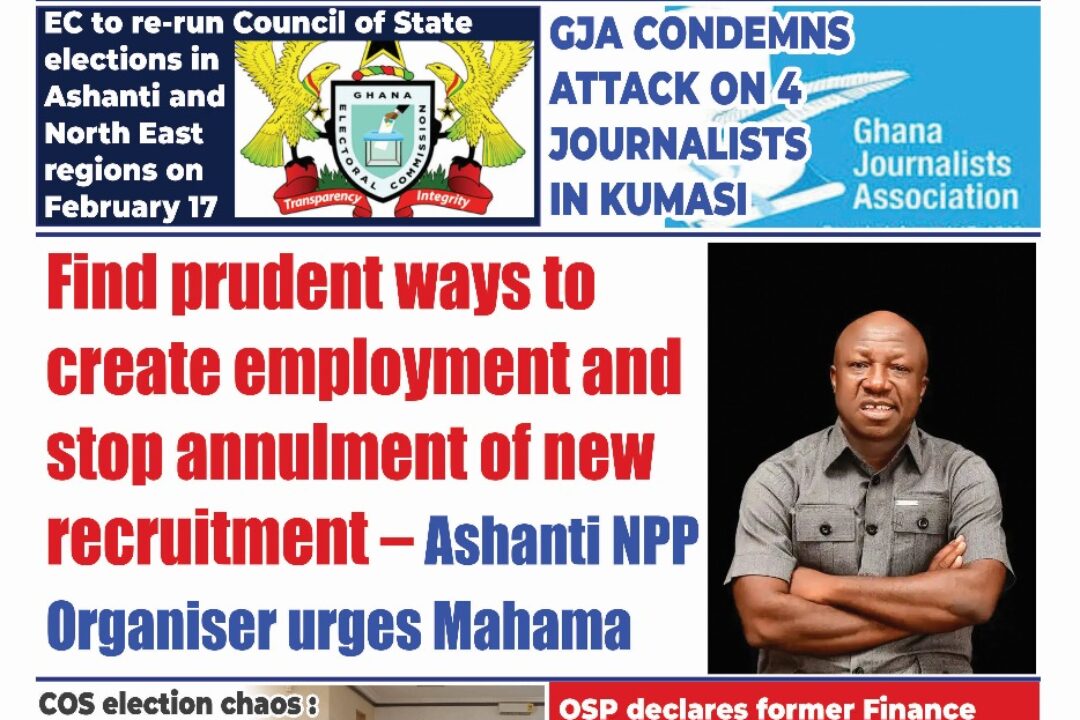 The New Trust Newspaper, Thursday,13th February,2025 edition