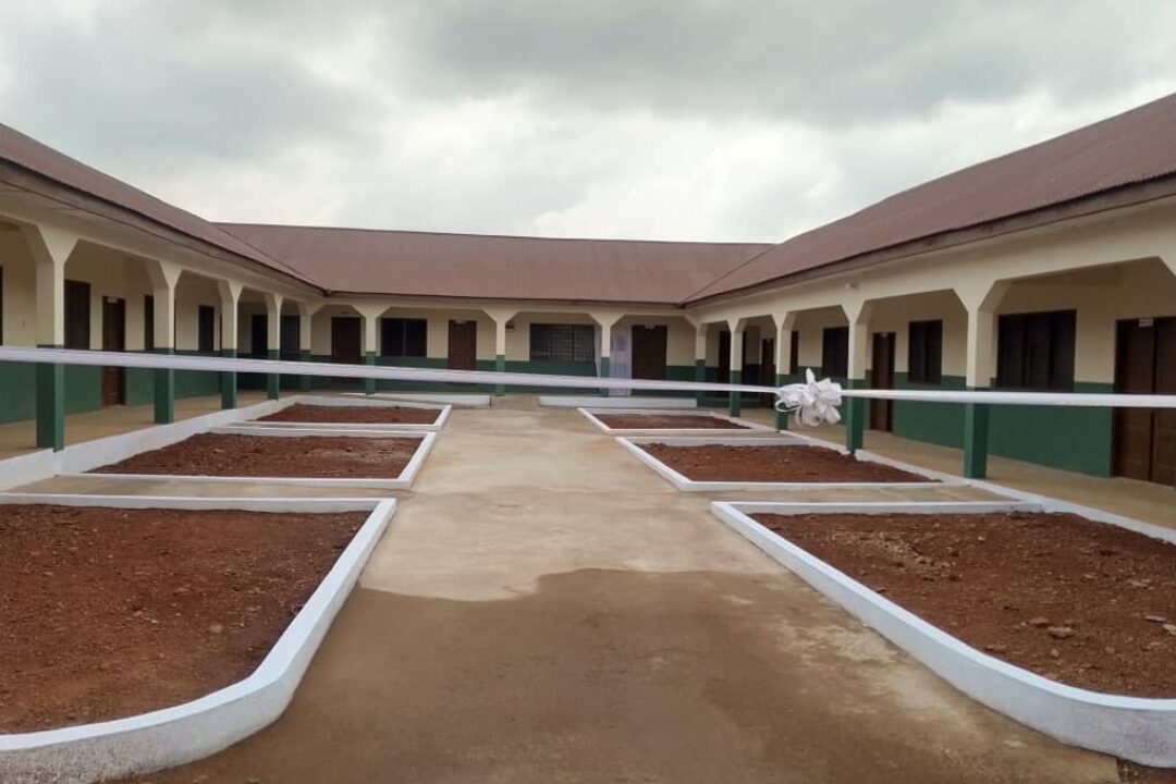 Catholic philanthropists save dilapidated Hwidiem M/A Primary school