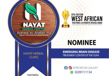 NAYAT Herbal Center nominated for Prestigious West African Medical award