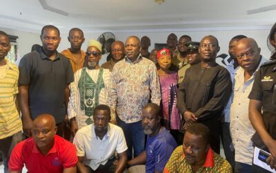 Ejurahene unites Caucus of Assembly Members with Security Agencies to address growing Concerns