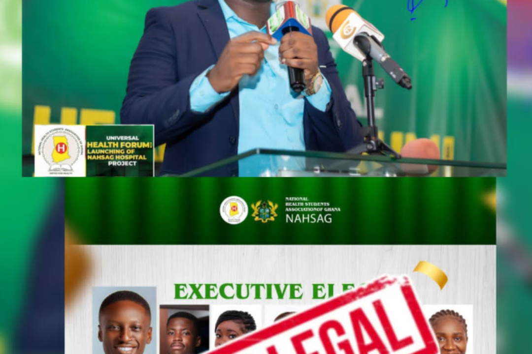 NAHSAG Bloc condemns illegal elections, affirms support for Ernest Agyare leadership