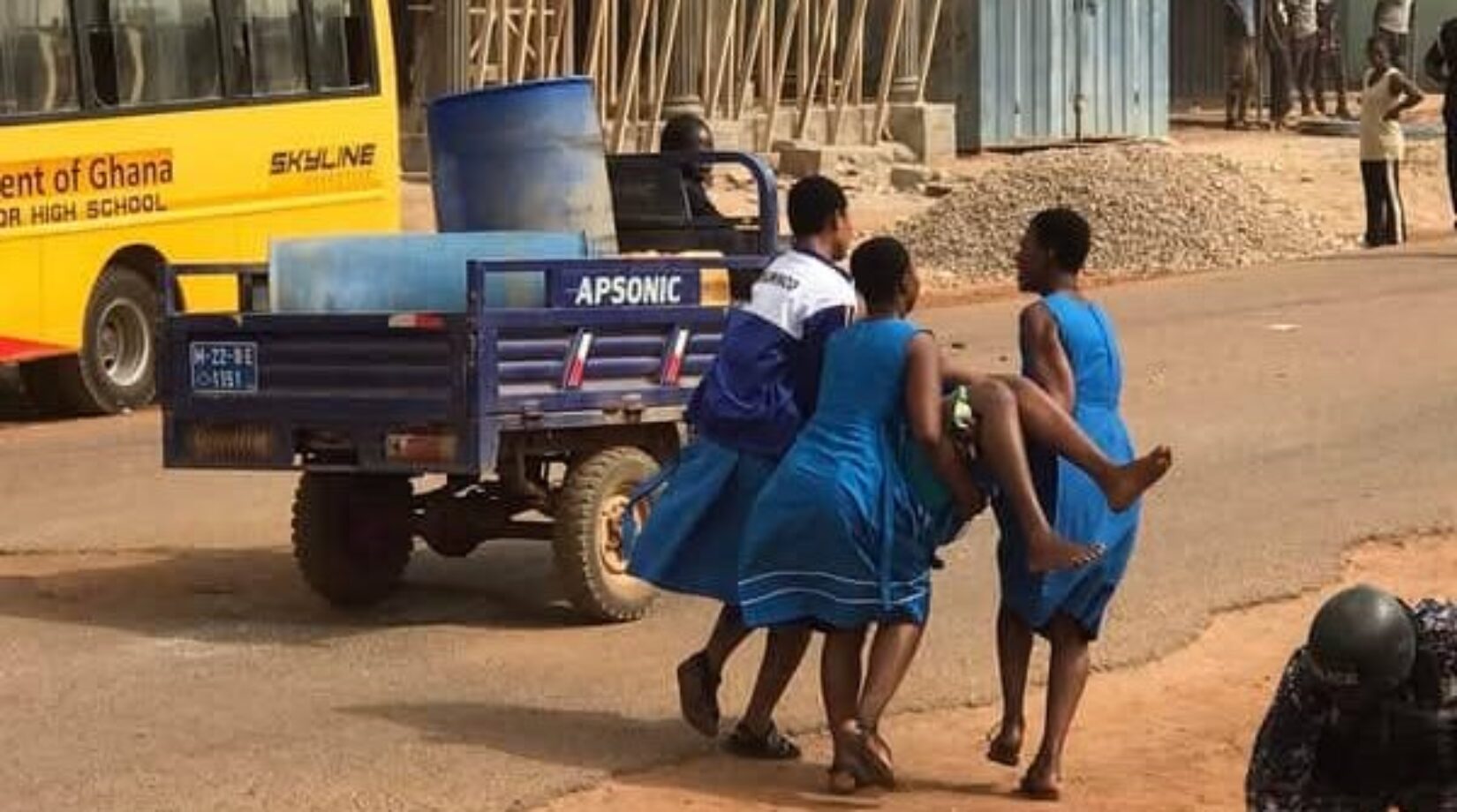 5 students injured as peace ceremony between Bawku SHS & Bawku Technical Institute turns violent