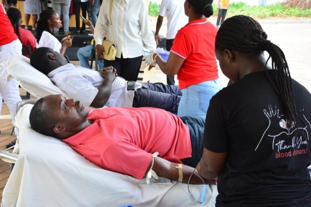 National Blood Service CEO commends MTN for its commitment to the “Save life” project