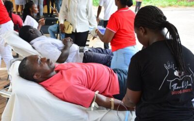 National Blood Service CEO commends MTN for its commitment to the “Save life” project