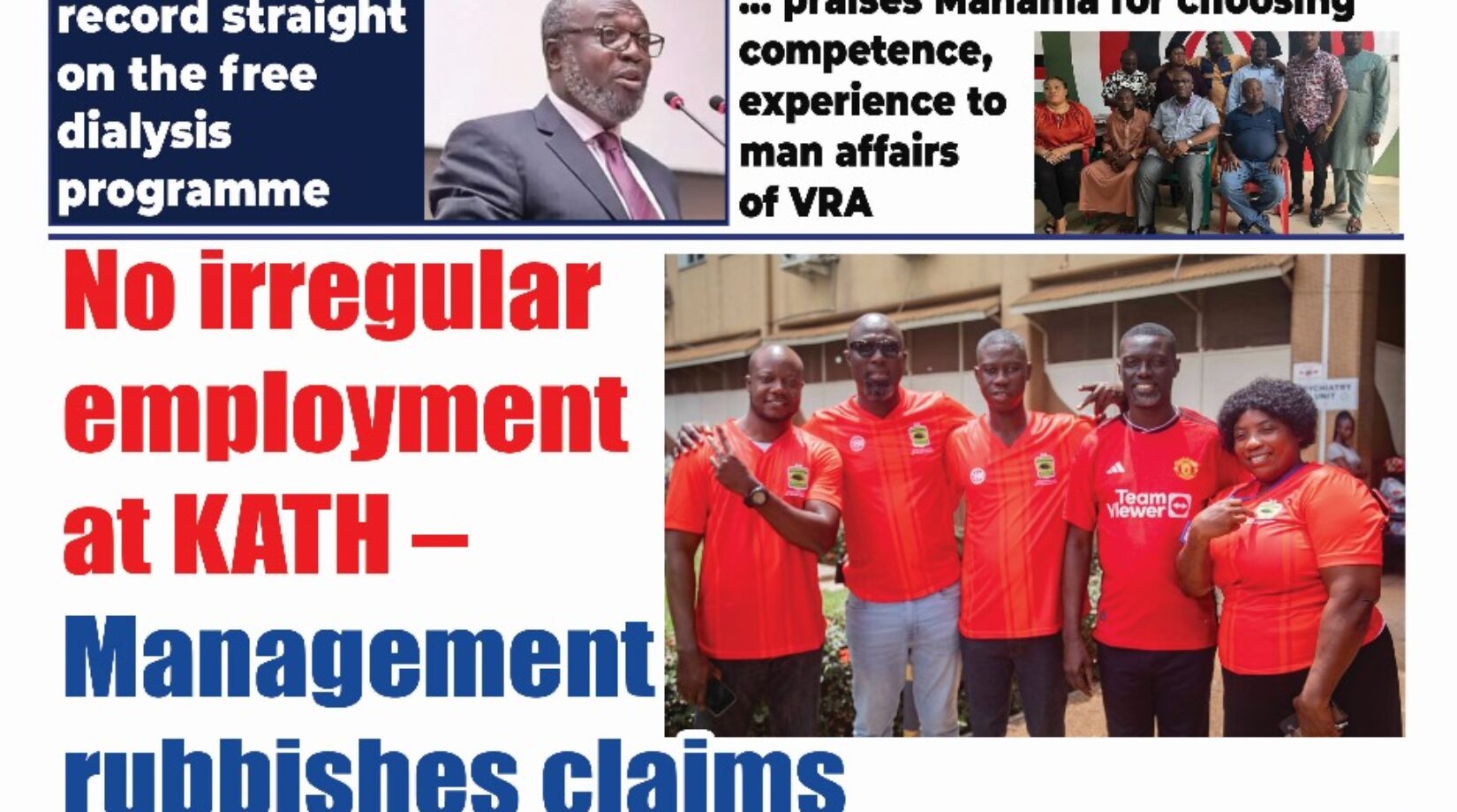 The New Trust Newspaper,Monday ,3rd March,2025 edition