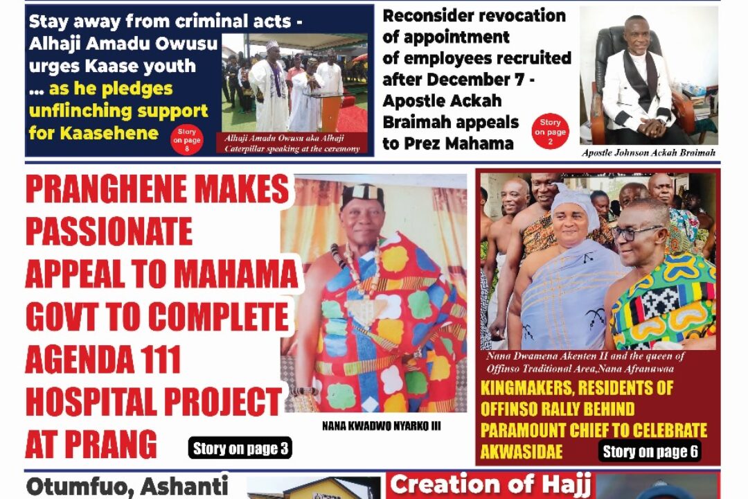 The New Trust Newspaper,Monday,10th March,2025 edition