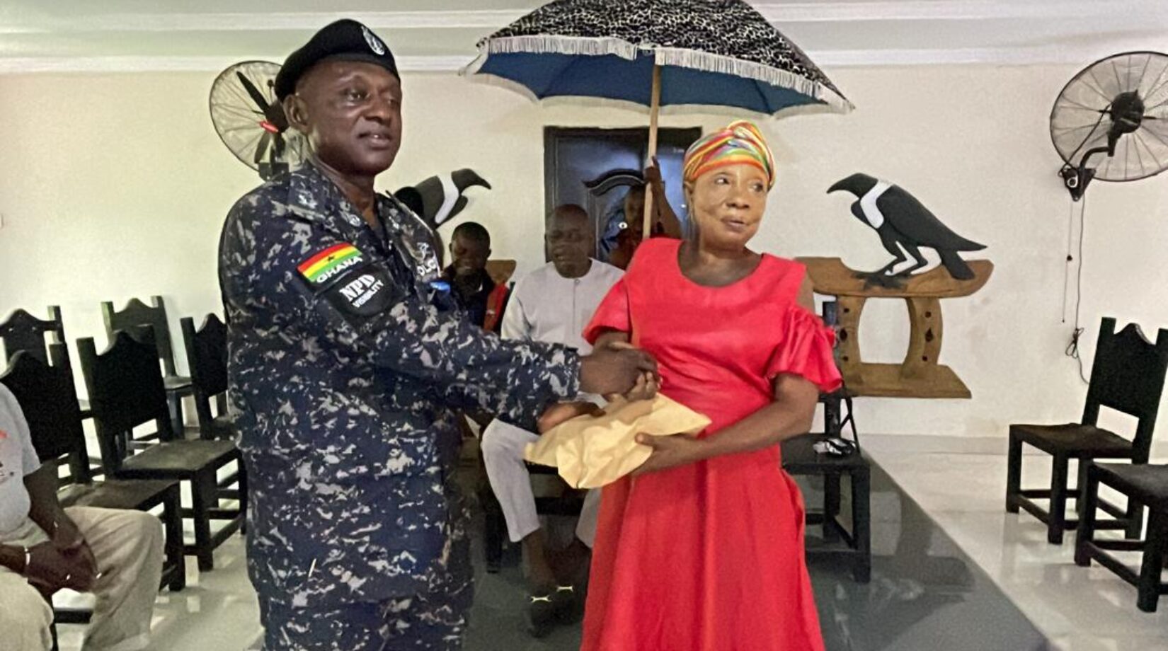 Ejura Chiefs Donate GH₵100,000 to Community Watch Dogs to Combat Illicit Drugs and Enhance Security