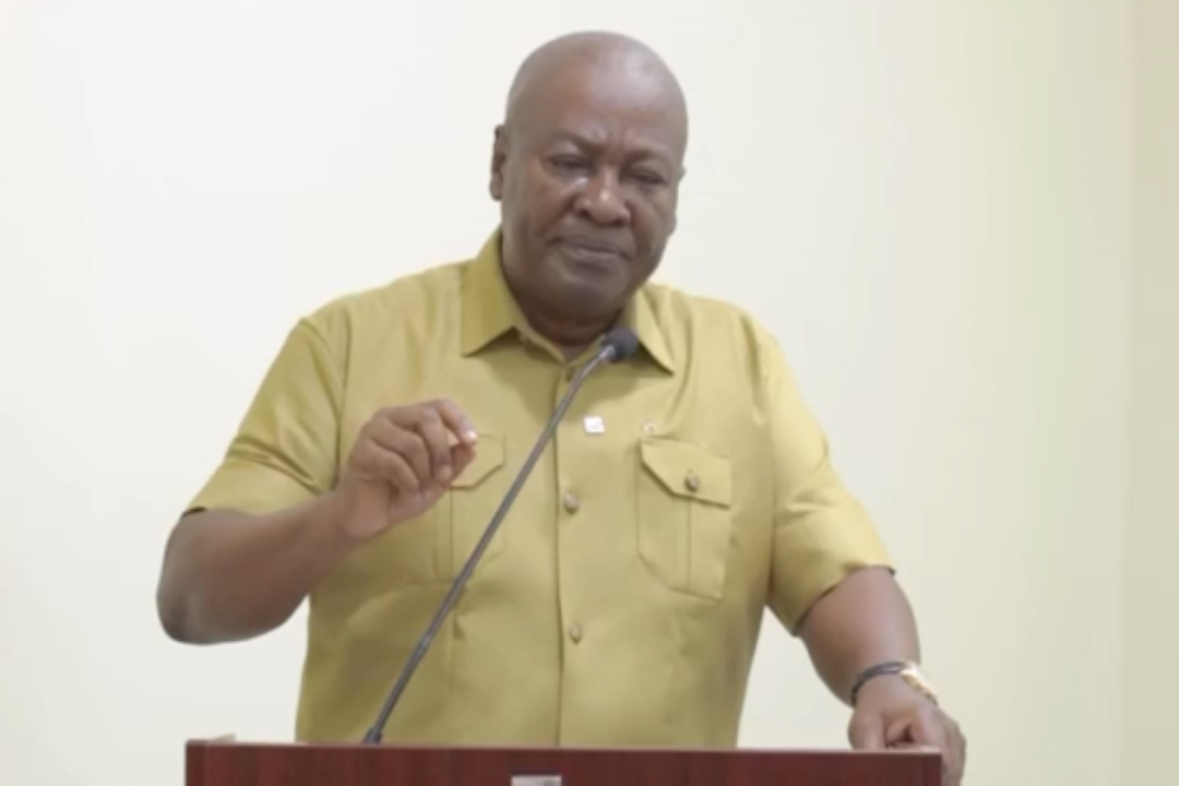 Flashback:I’ll use AI to fight galamsey if elected president – Mahama