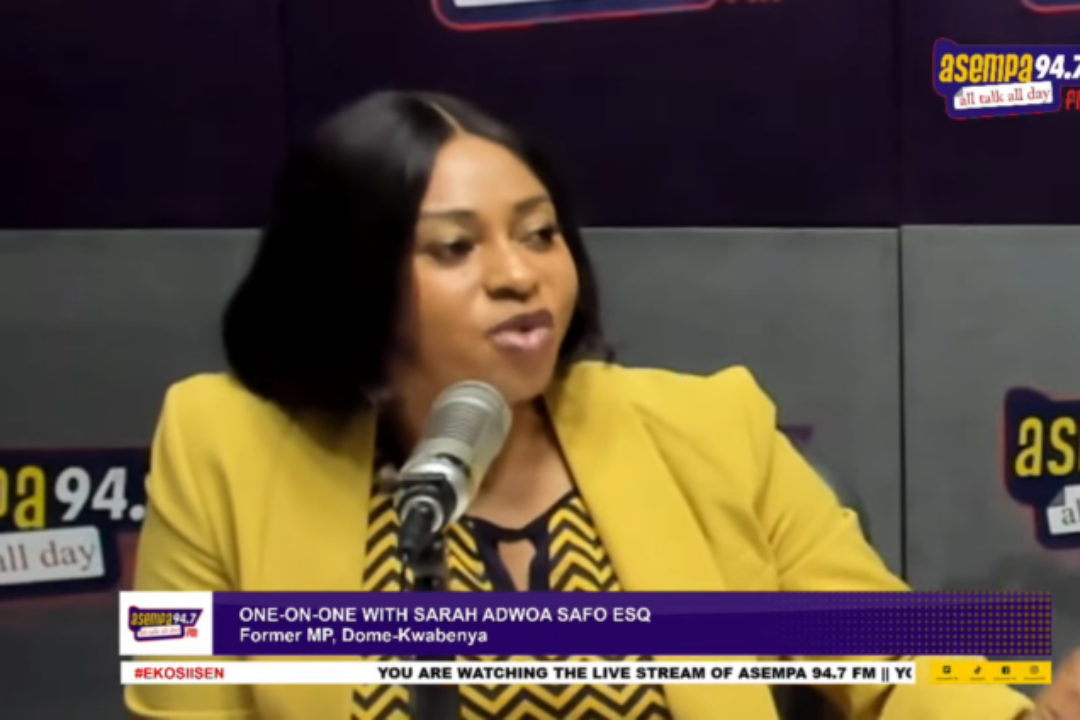 Some NPP members orchestrated my primaries defeat despite my apology – Former Dome-Kwabenya MP Adwoa Safo cries out