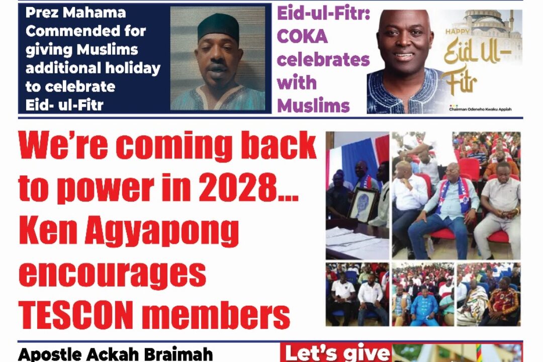 The New Trust Newspaper, Wednesday,2nd April,2025 edition