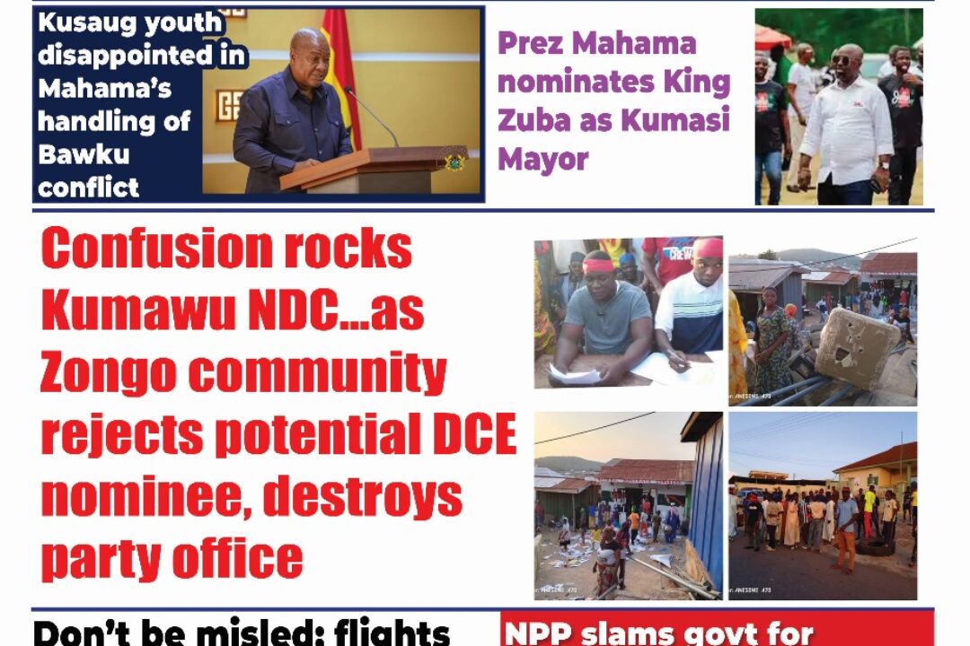 The New Trust Newspaper,Monday,7th April,2025 edition