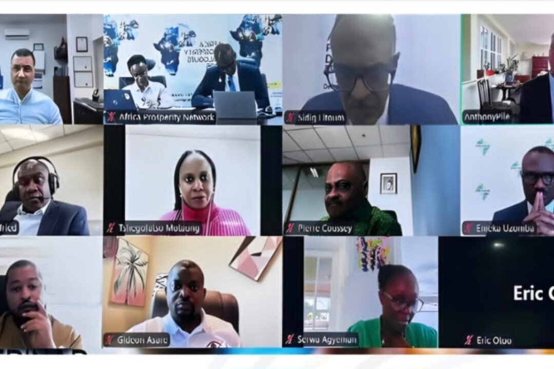 AFRICA PROSPERITY NETWORK HOSTS LANDMARK WEBINAR ON FUNDING INFRASTRUCTURE FOR CONTINENTAL TRADE AND MOBILITY