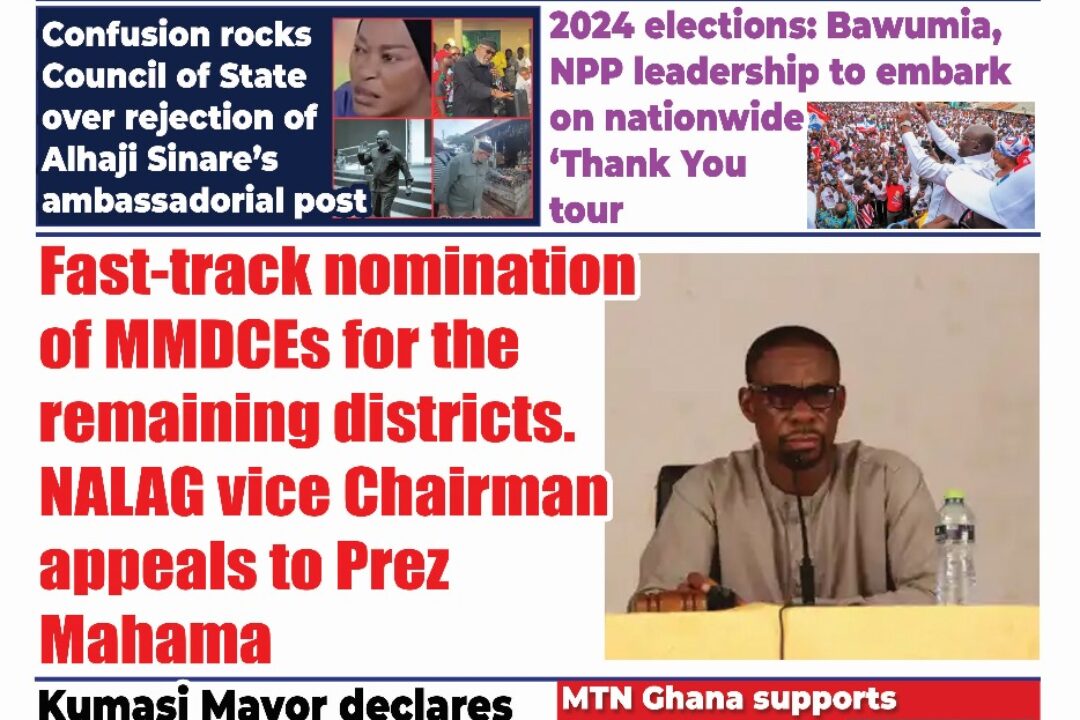 The New Trust Newspaper, Tuesday,22nd April,2025 edition