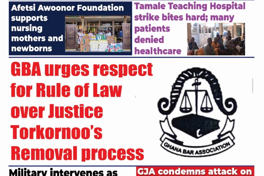 The New Trust Newspaper, Friday,25th April ,2025, edition