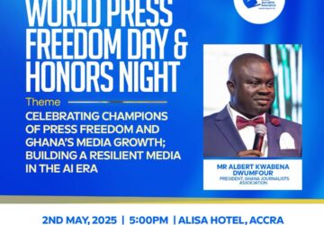 GJA to honour promoters of Press Freedom on Friday May 2