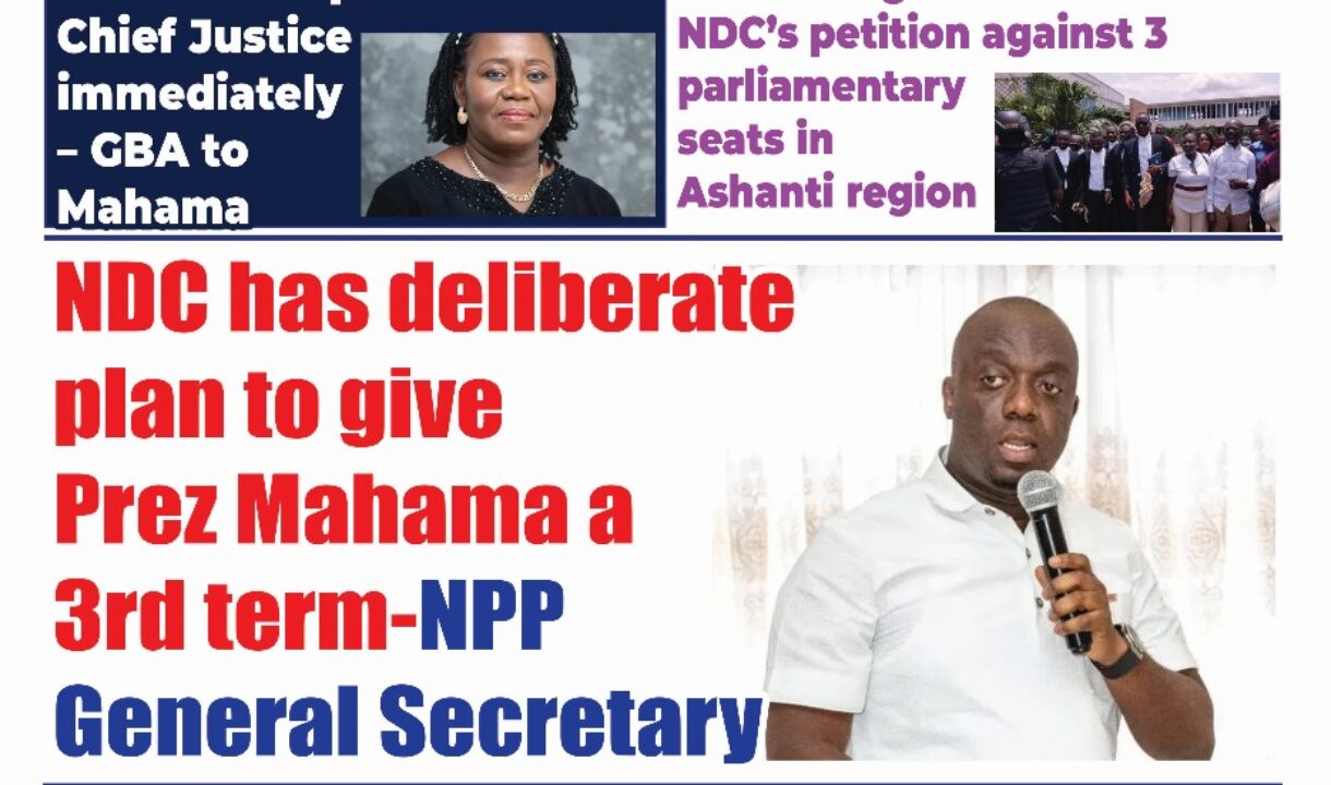 The New Trust Newspaper, Wednesday,30th April,2025 edition