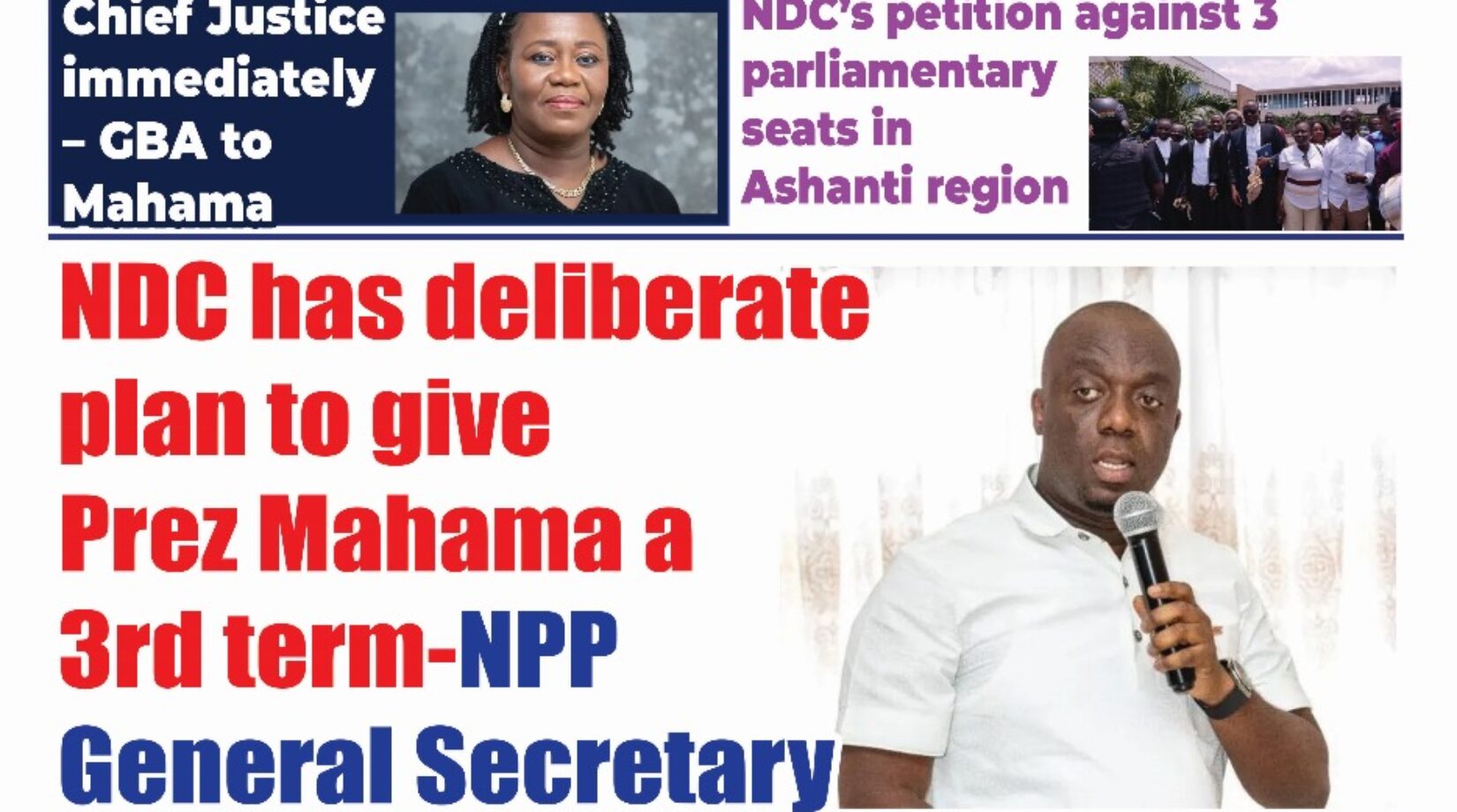 The New Trust Newspaper, Wednesday,30th April,2025 edition
