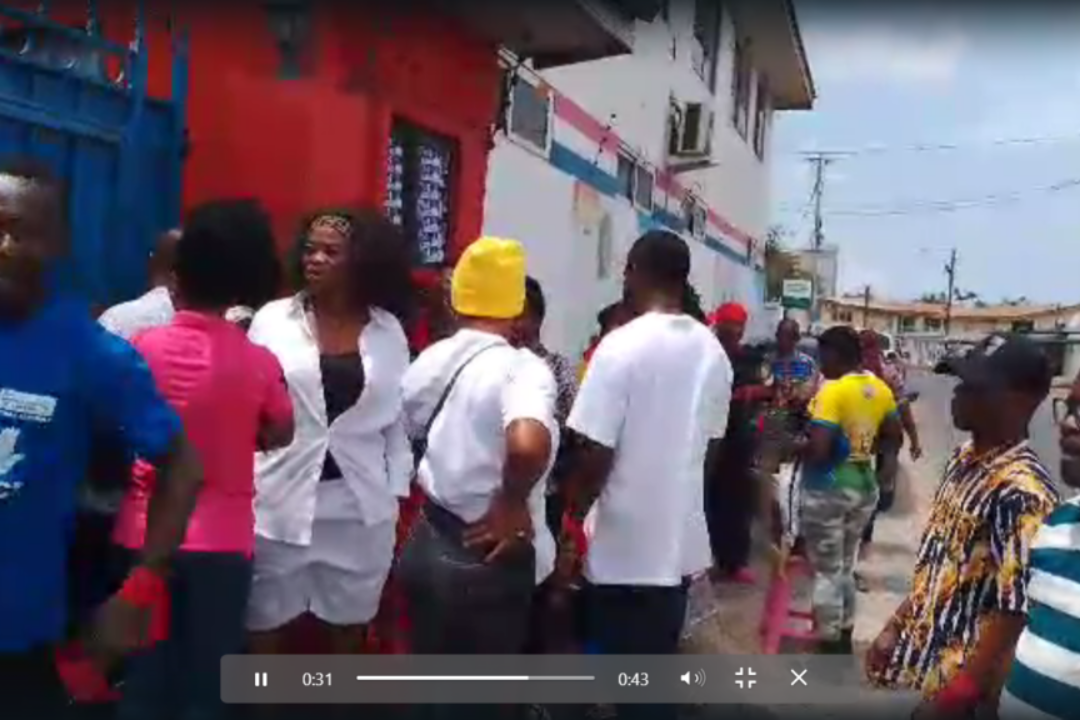 ‘Showdown’: Adwoa Safo’s supporters storm NPP office ahead of her appearance before disciplinary c’ttee