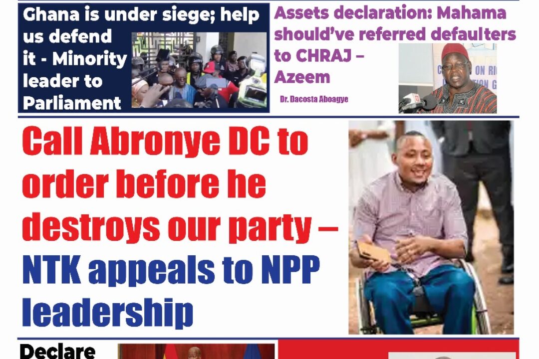 The New Trust Newspaper, Tuesday,6th May,2025 edition