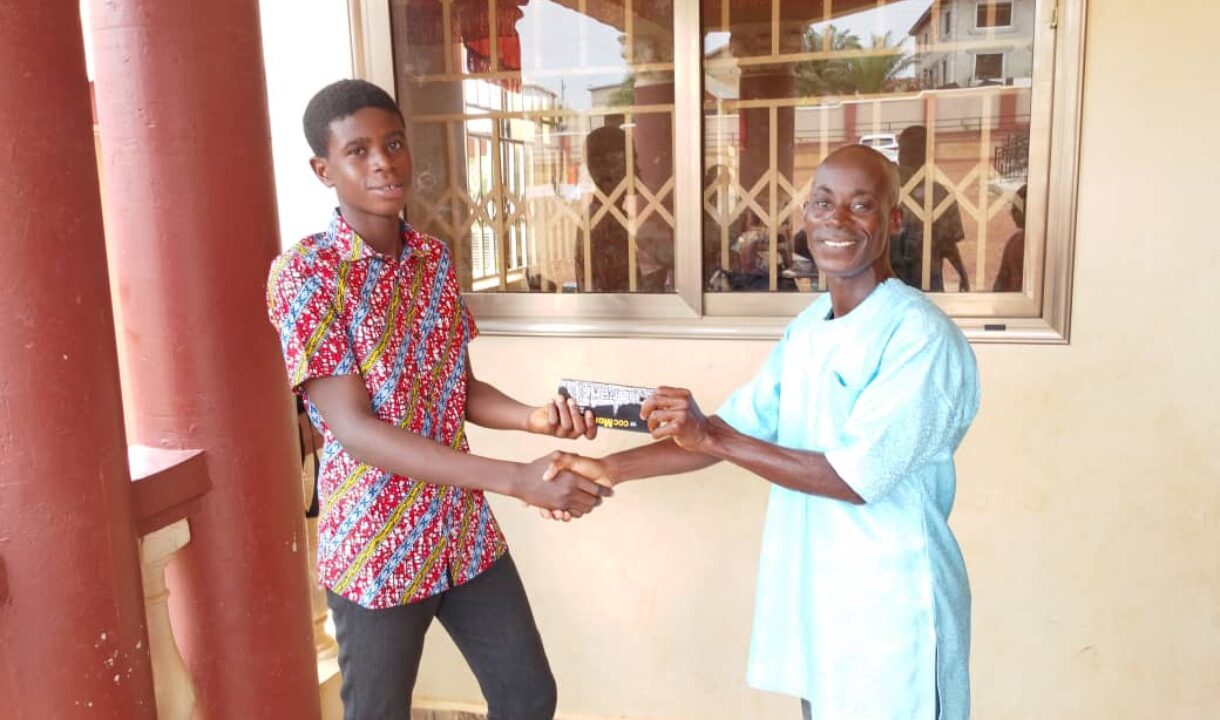 Kofi Adade Foundation donates educational materials to selected BECE candidates in Kumasi Metropolis
