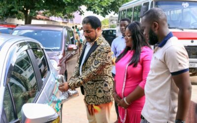 A.E. Ushering Agency CEO surprises wife with brand new car after celebrating his mother with special gift on Mother’s Day