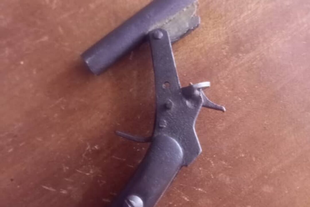 A/R:OKESS student 16, arrested with locally manufactured Pistol on campus