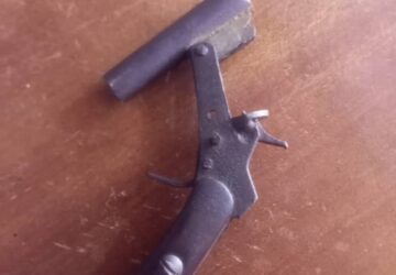 A/R:OKESS student 16, arrested with locally manufactured Pistol on campus
